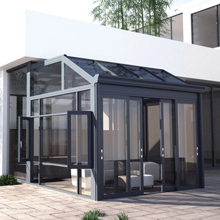 Aluminum Sunroom with Blinds