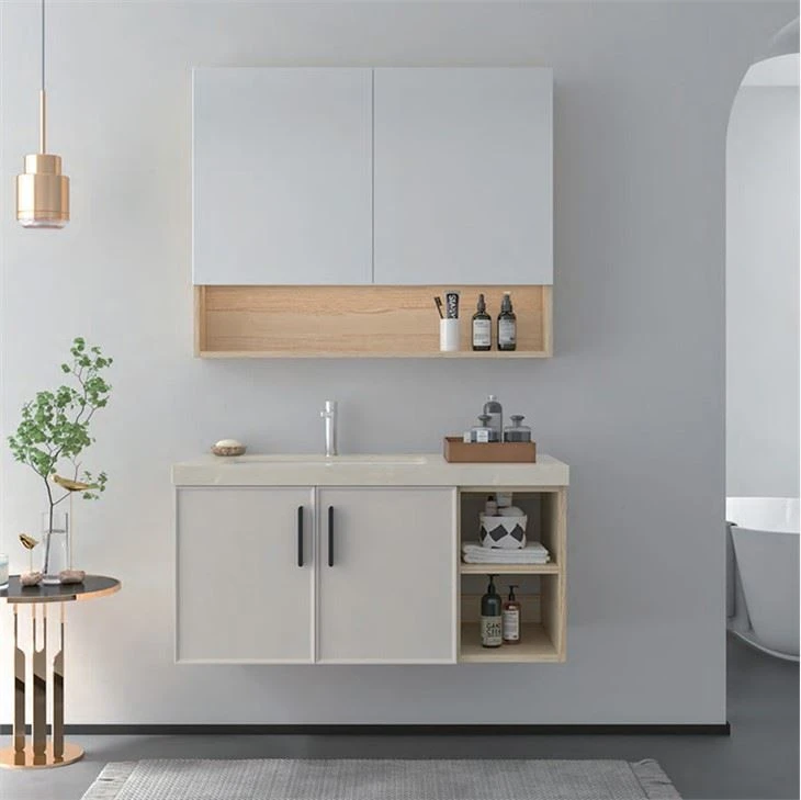 Light Colored Bathroom Cabinet