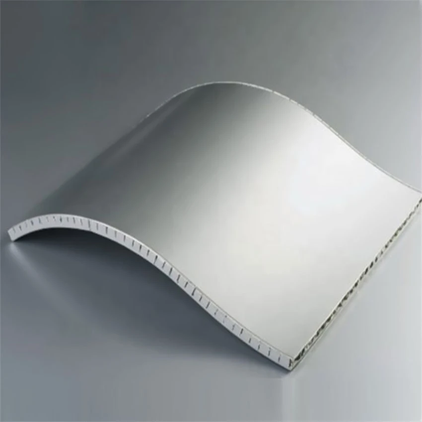 Curved Aluminum Honeycomb Panels