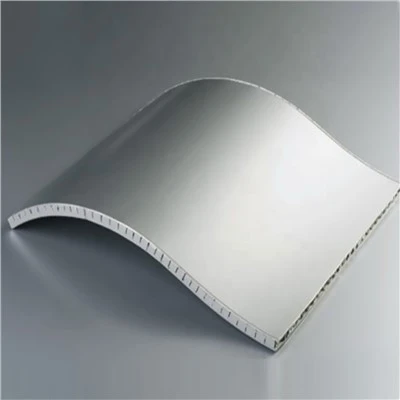 Curved Aluminum Honeycomb Panels