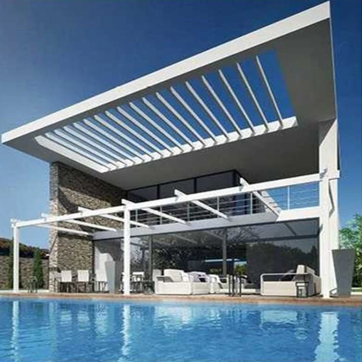 Waterproof Gazebo Awning Garden Motorized Metal Outdoor Louvered Kits Roof System Bioclimatic Aluminum Pergola For Sale Waterproof Gazebo Awning Garden Motorized Metal Outdoor Louvered Kits Roof System Bioclimatic Aluminum Pergola For Sale